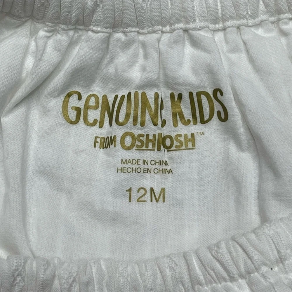 Genuine Kids from Oshkosh Embroidered Dress 12 months